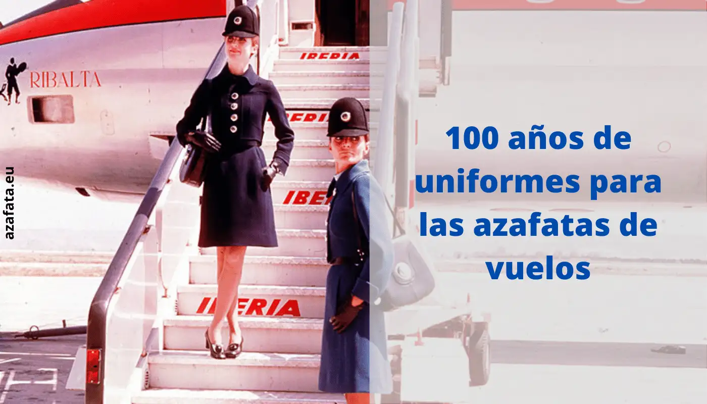 Cambios en los uniformes para azafatas de vuelo