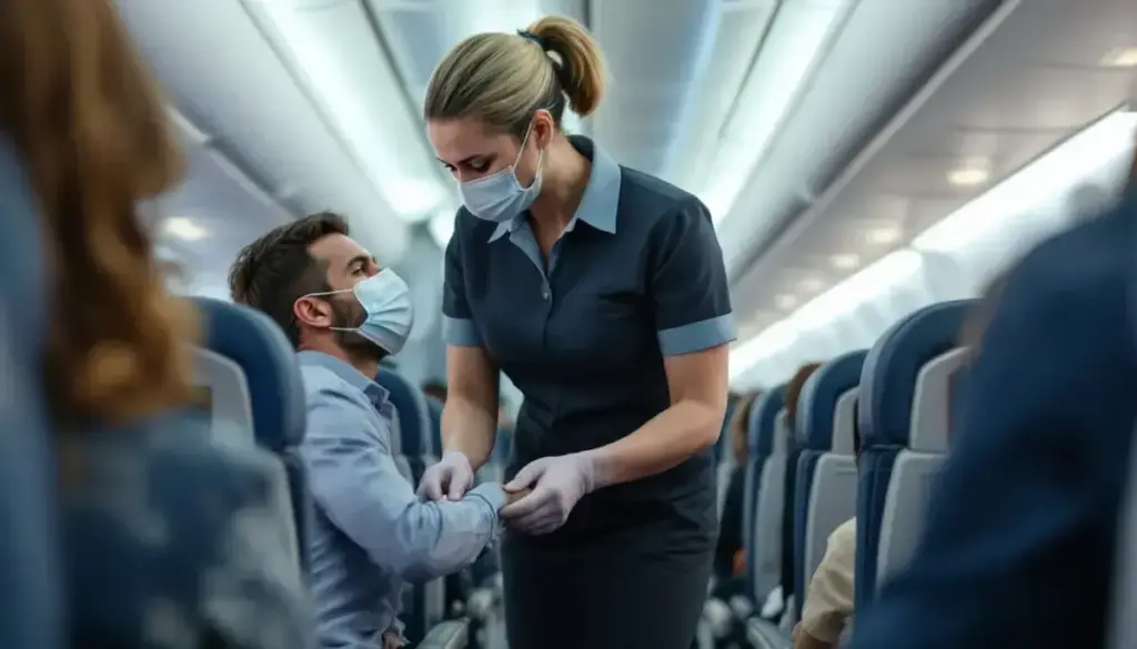 Cómo manejar pasajeros con enfermedades contagiosas durante el vuelo Cómo manejar pasajeros con enfermedades contagiosas durante el vuelo