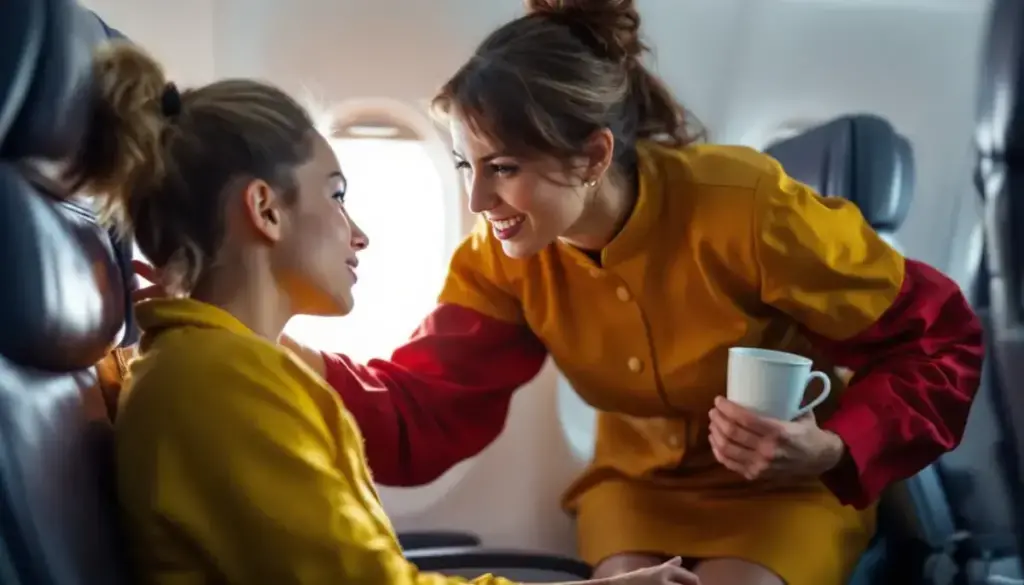 Cómo manejar pasajeros nerviosos o ansiosos durante un vuelo Cómo manejar pasajeros nerviosos o ansiosos durante un vuelo