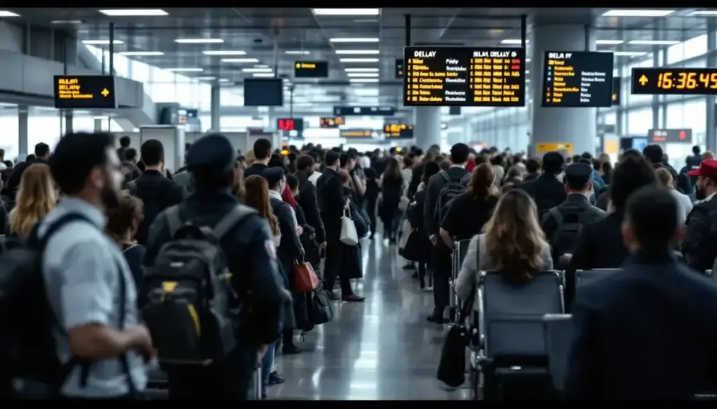 Consejos para manejar retrasos imprevistos en aeropuertos congestionados Consejos para manejar retrasos imprevistos en aeropuertos congestionados