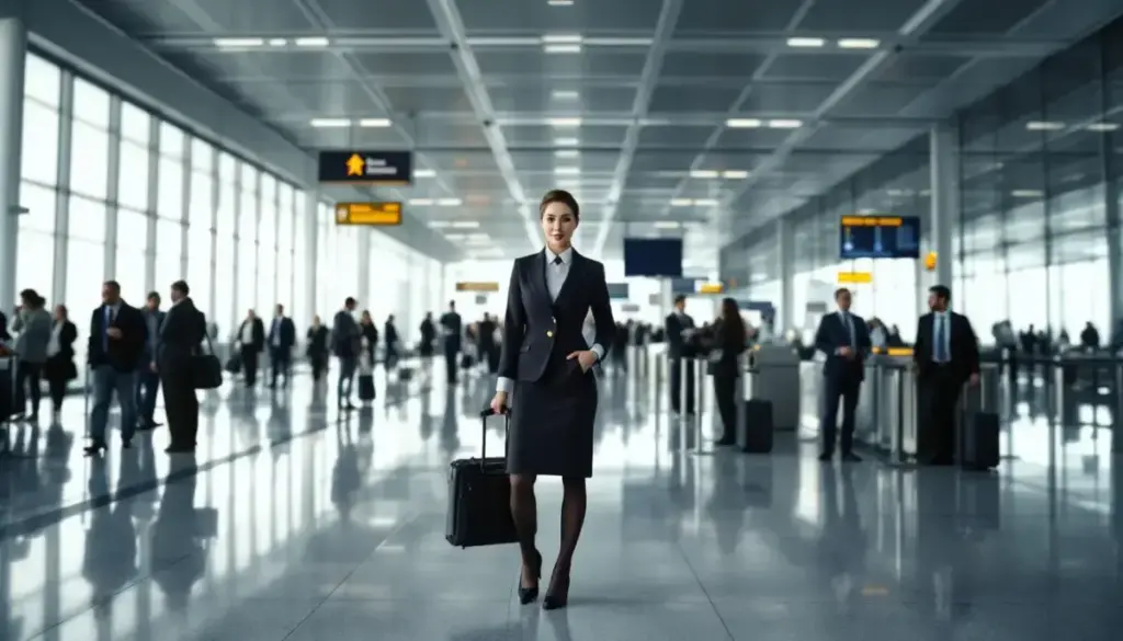 Peinados elegantes y profesionales para azafatas de vuelo Peinados elegantes y profesionales para azafatas de vuelo