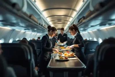 Un dia real en un vuelo de largo radio, contado por dentro